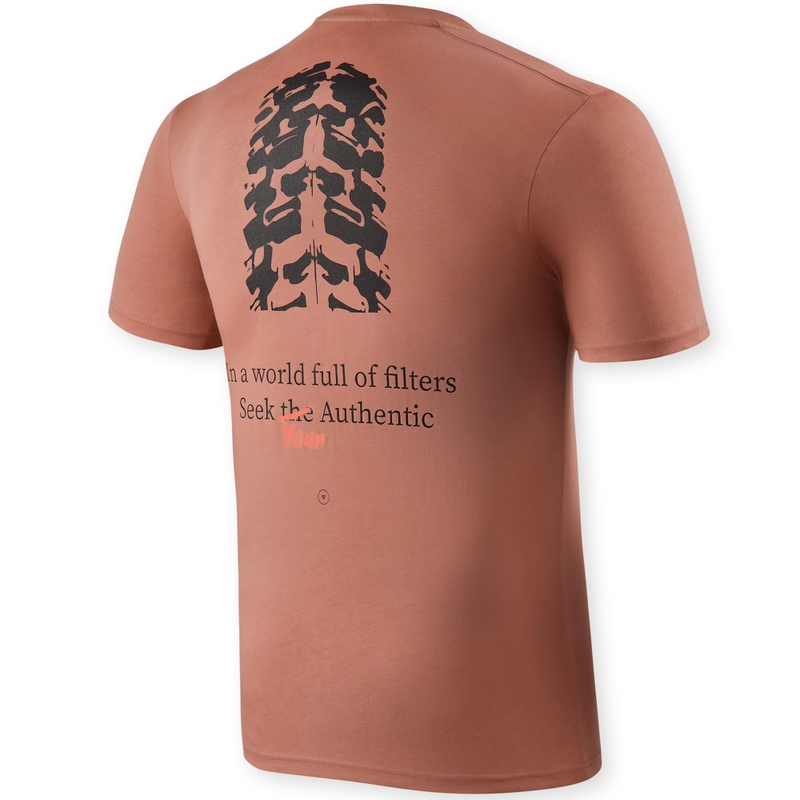 Revit Salem T-shirt rosso mattone