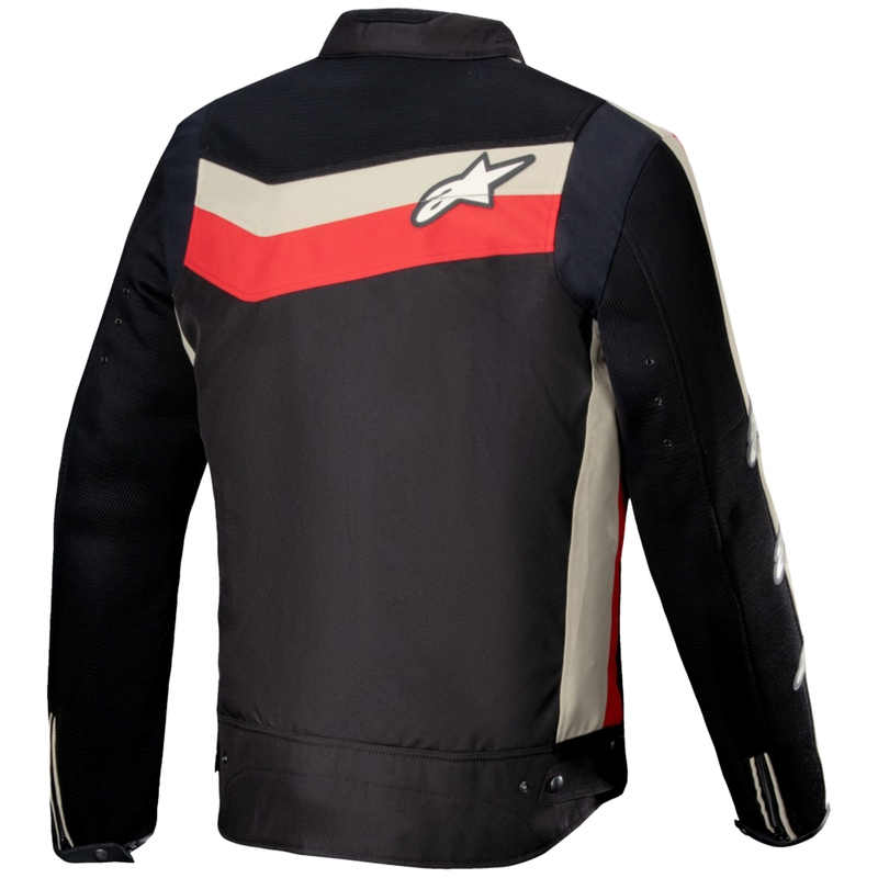 Giacca da moto Alpinestars T-Dyno Air nera-rossa-beige