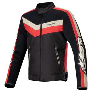 Giacca da moto Alpinestars T-Dyno Air nera-rossa-beige