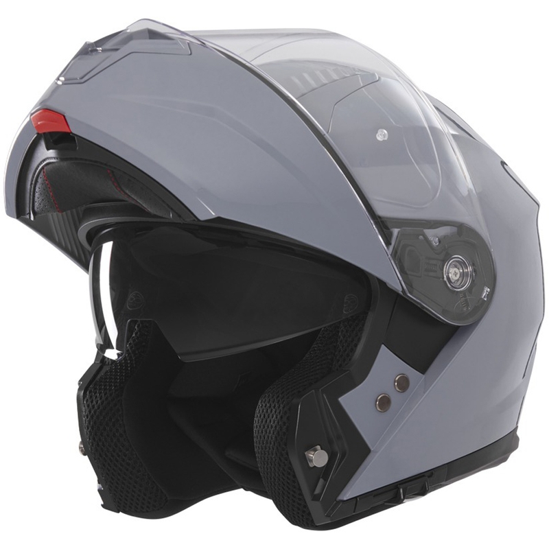 Casco moto flip-up NOX N968 grigio