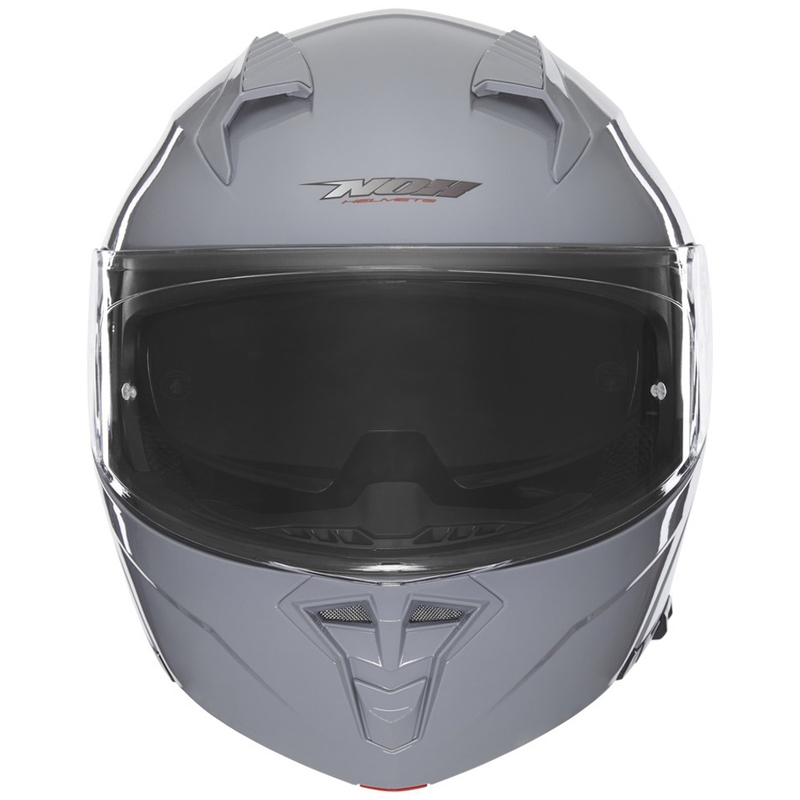 Casco moto flip-up NOX N968 grigio