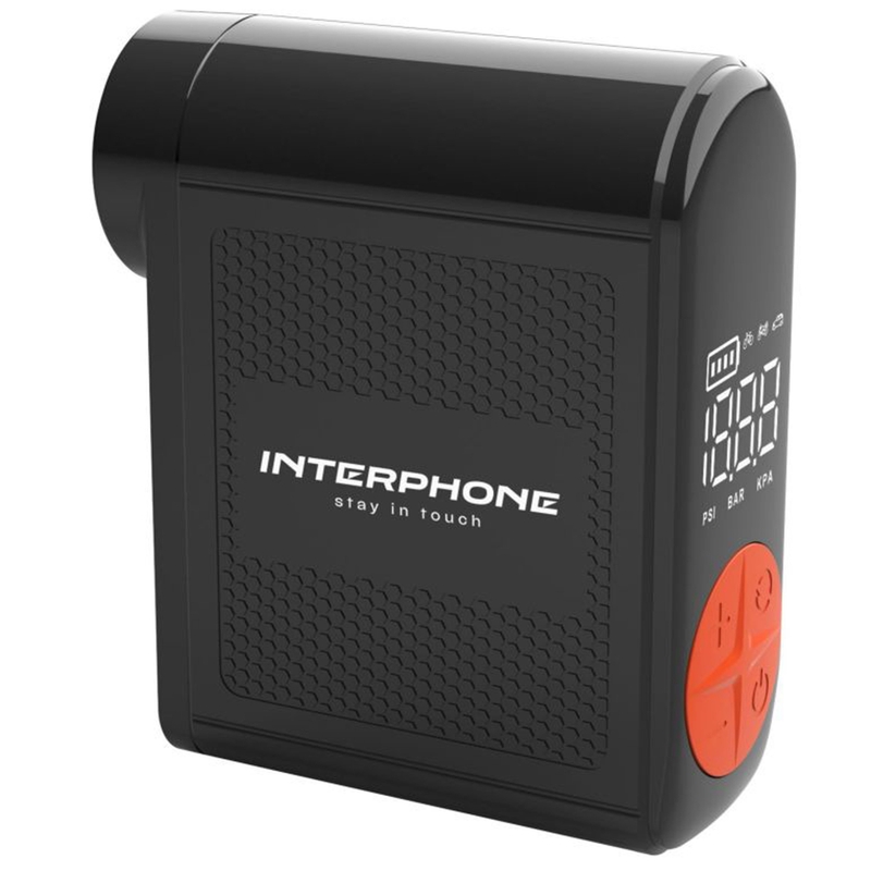 Mini compressore a batteria Interphone nero
