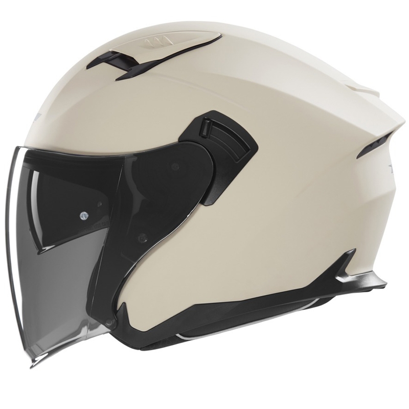 Casco moto jet NOX N130 sabbia opaca