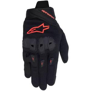 Guanti da moto Alpinestars Stella SP X 1 da donna Nero-Rosso Fluo