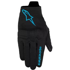 Guanti da moto Alpinestars Reef V2 da donna nero-blu