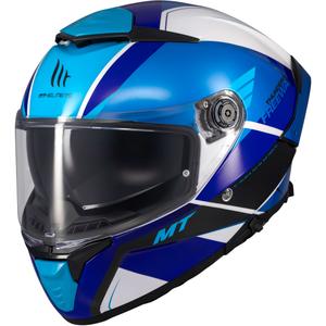 Casco integrale da moto MT Thunder 4 SV Freeway blu-grigio-nero