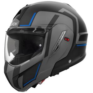 Casco moto Airoh Mathisse 2 Genius blu opaco