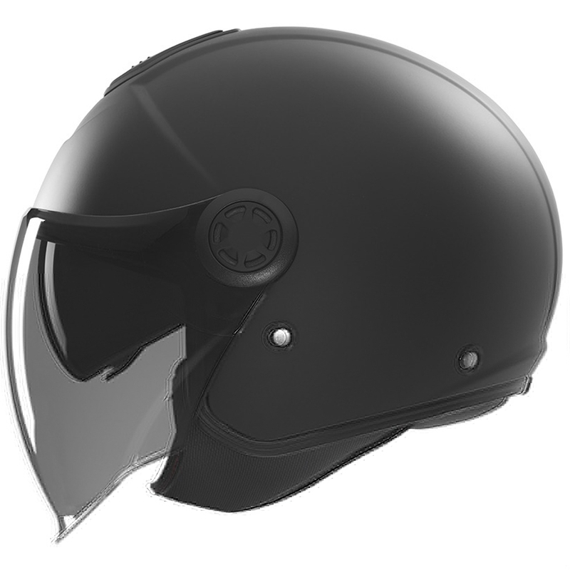 Casco da moto aperto NOX N182 nero opaco