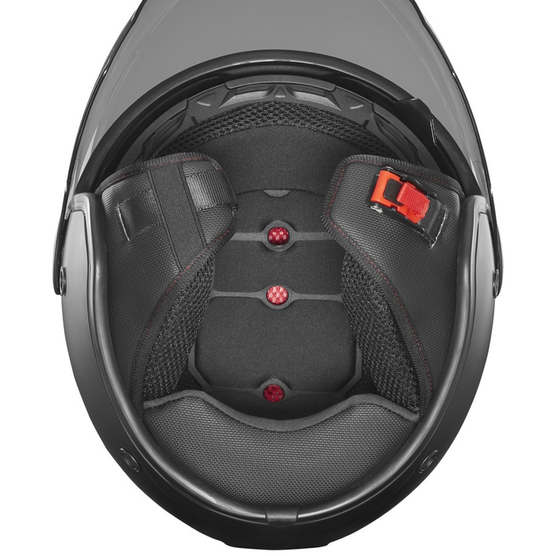 Casco da moto aperto NOX N182 nero opaco