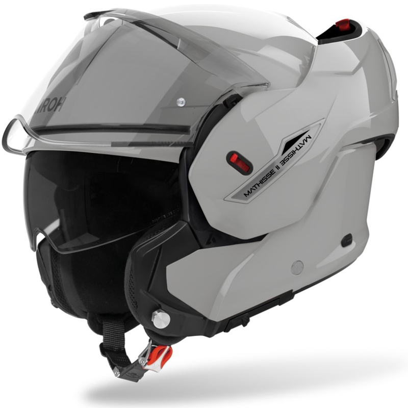 Casco apribile da moto Airoh Mathisse 2 Color grigio cemento