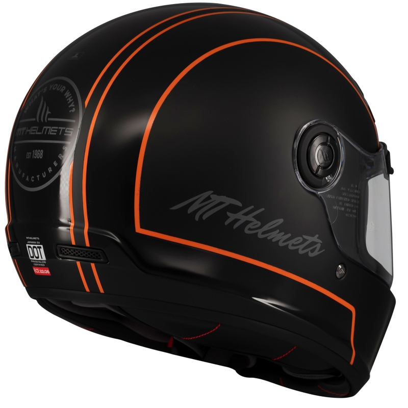 Casco integrale da moto MT Jarama SV Wild nero opaco lucido