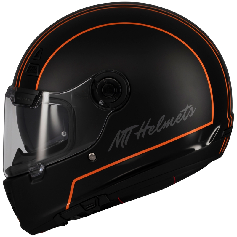 Casco integrale da moto MT Jarama SV Wild nero opaco lucido