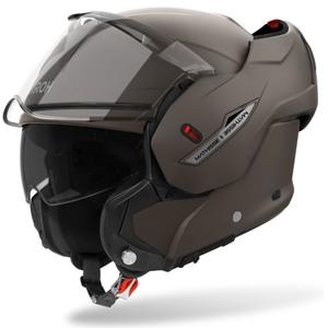 Casco da moto Airoh Mathisse 2 Color flip-up bronzo opaco