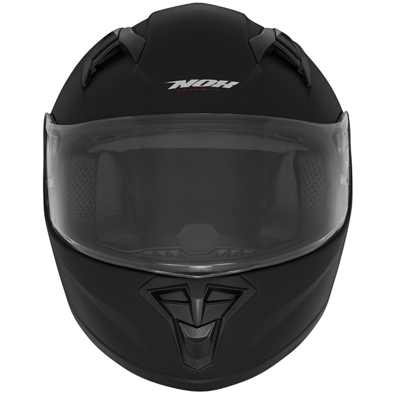 Casco integrale da moto per bambini NOX N731, nero opaco