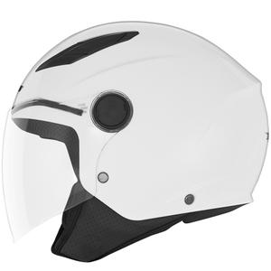 Casco moto jet per bambini NOX N710 bianco