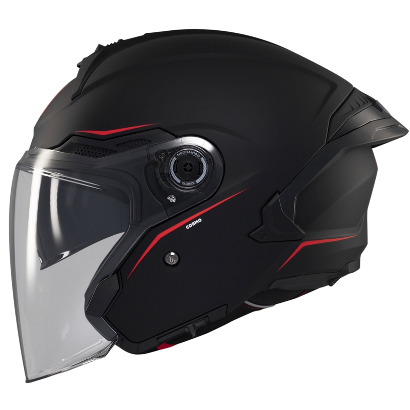 Casco aperto MT Cosmo SV nero opaco