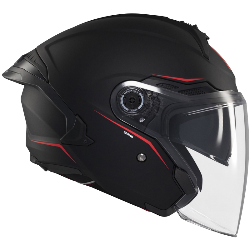 Casco aperto MT Cosmo SV nero opaco