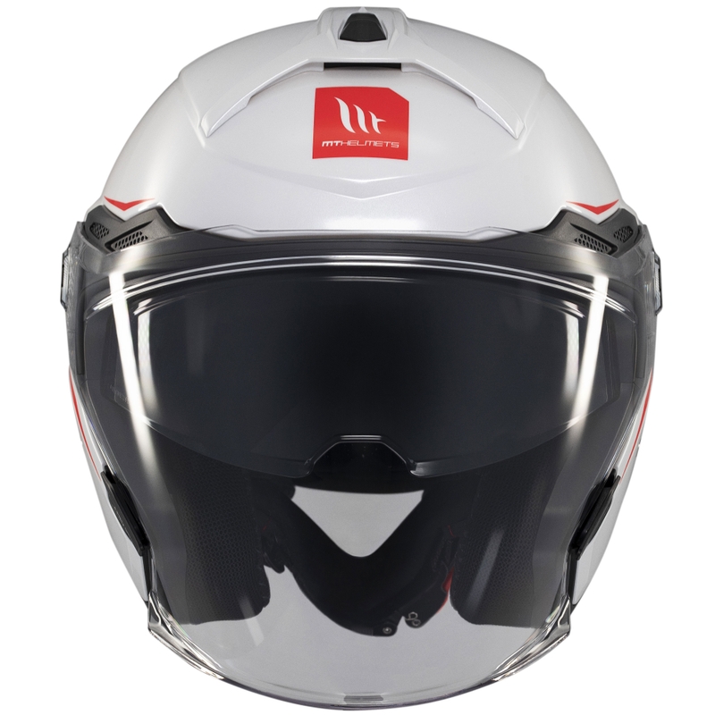 Casco aperto MT Cosmo SV bianco lucido
