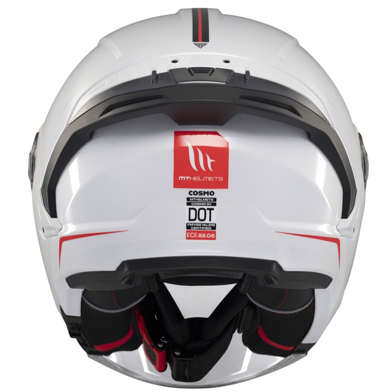 Casco aperto MT Cosmo SV bianco lucido