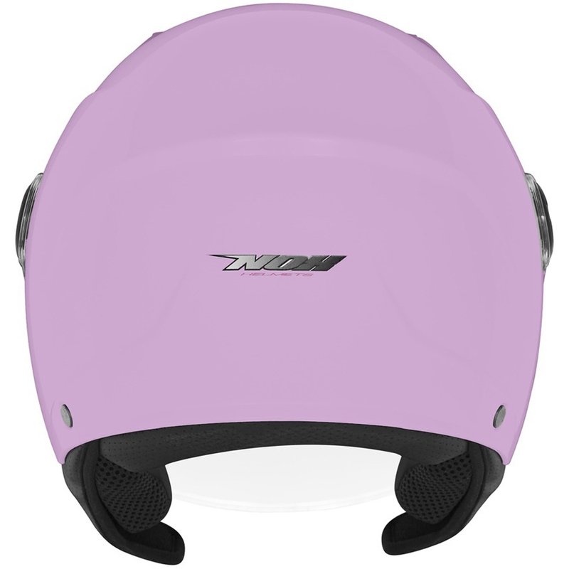 Casco moto jet per bambini NOX N710 rosa