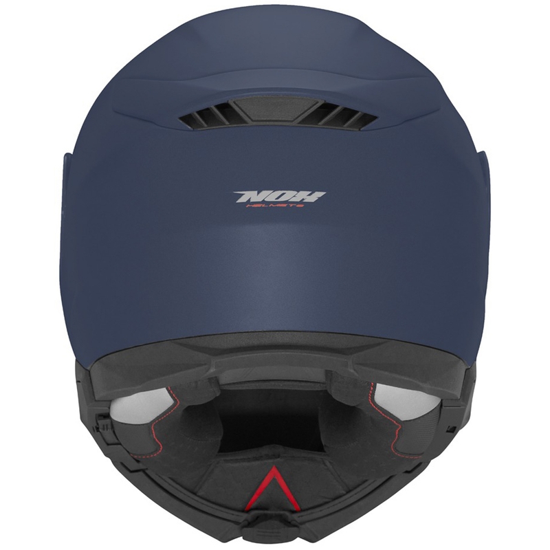 Casco moto flip-up NOX N967 blu opaco