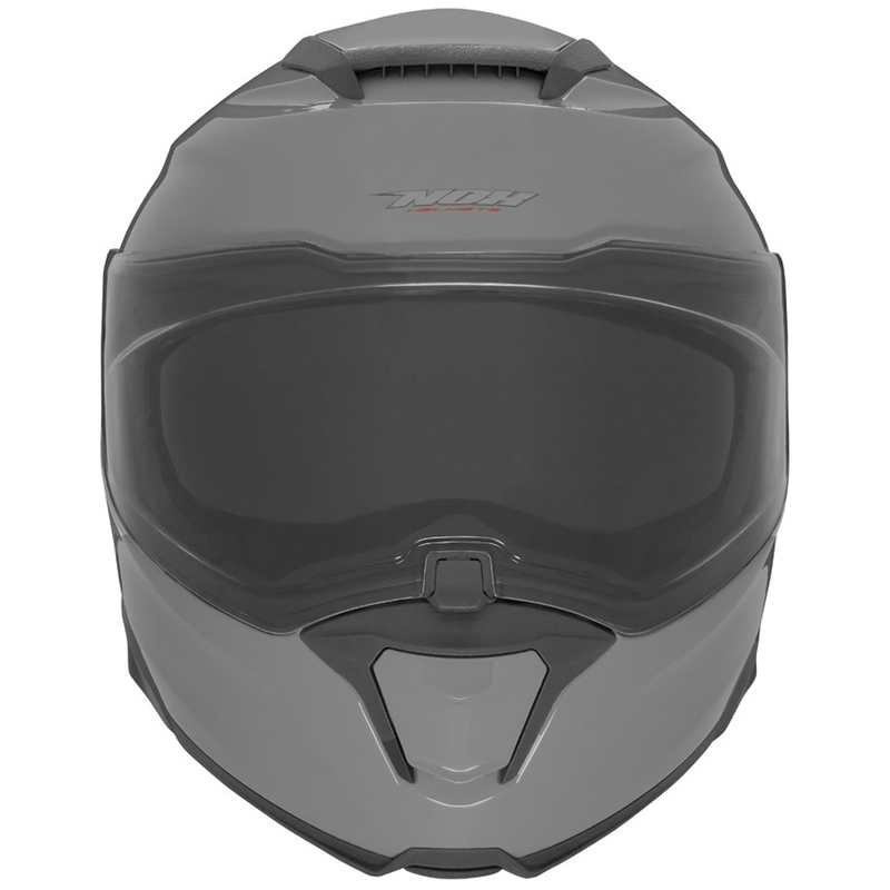 Casco da moto flip-up NOX N967 grigio