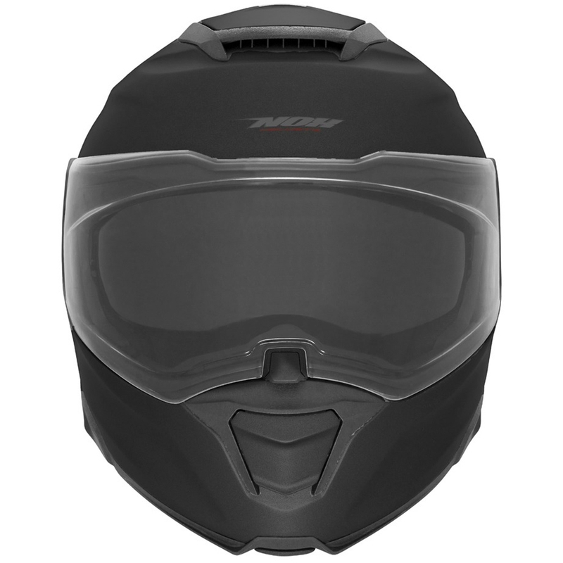 Casco da moto flip-up NOX N967 nero opaco