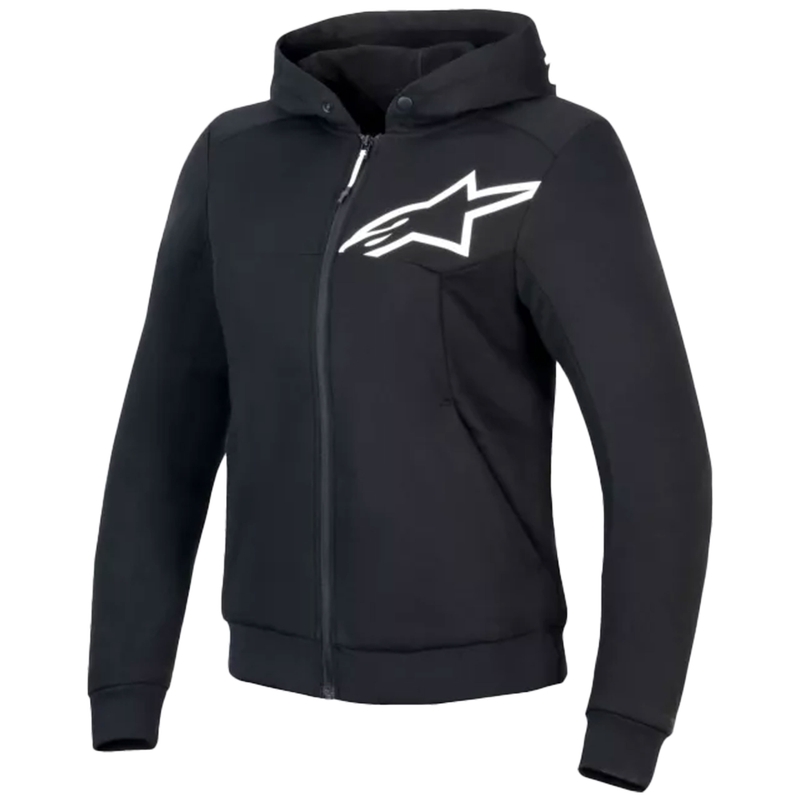 Giacca da moto donna Alpinestars Stella Chrome V2 Sport nera
