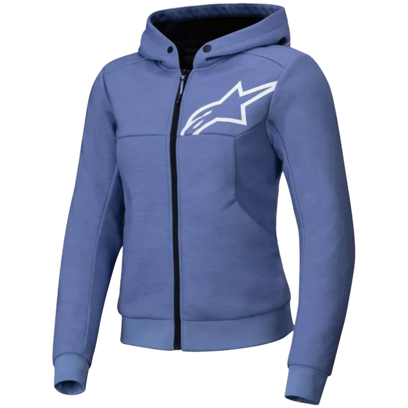 Giacca da moto donna Alpinestars Stella Chrome V2 Sport blu