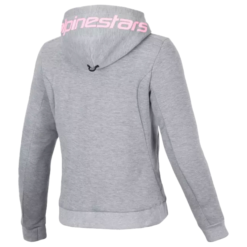 Giacca da moto donna Alpinestars Stella Chrome V2 Sport grigio-rosa