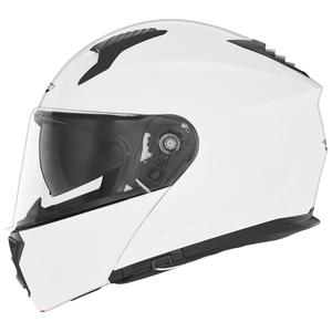 Casco moto flip-up NOX N968 bianco perla