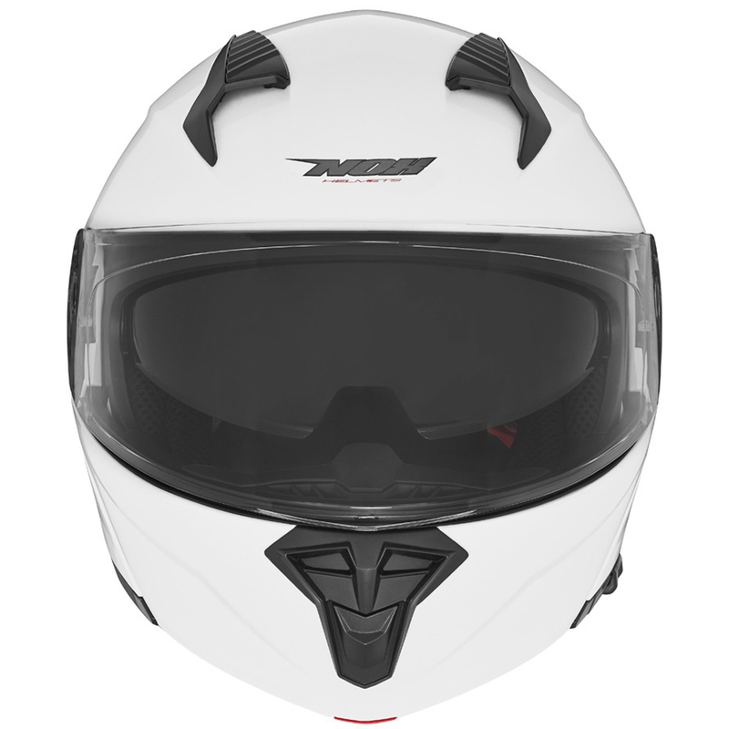 Casco moto flip-up NOX N968 bianco perla
