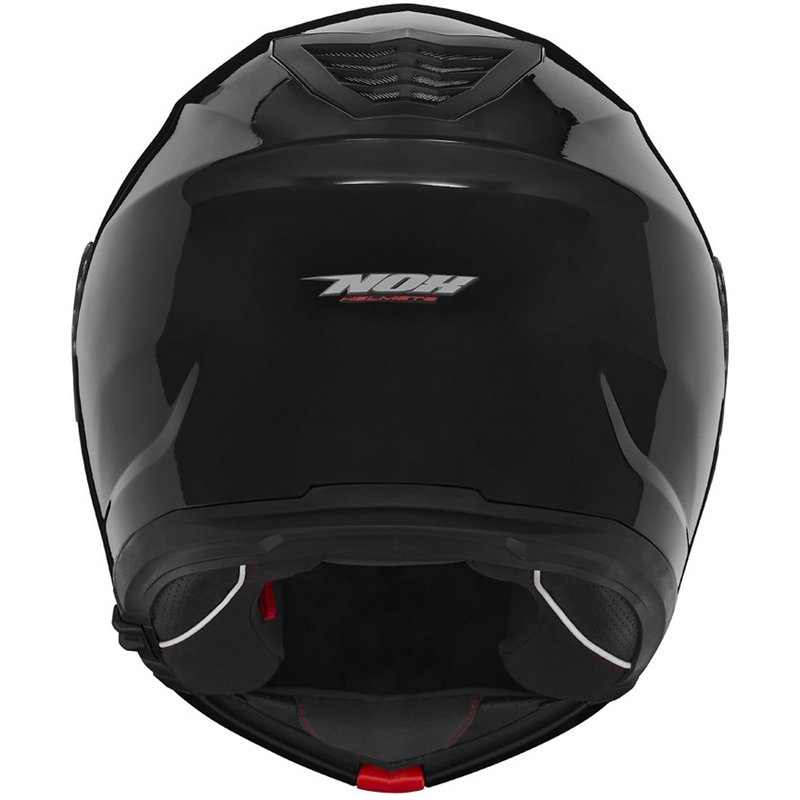 Casco moto flip-up NOX N968 nero lucido