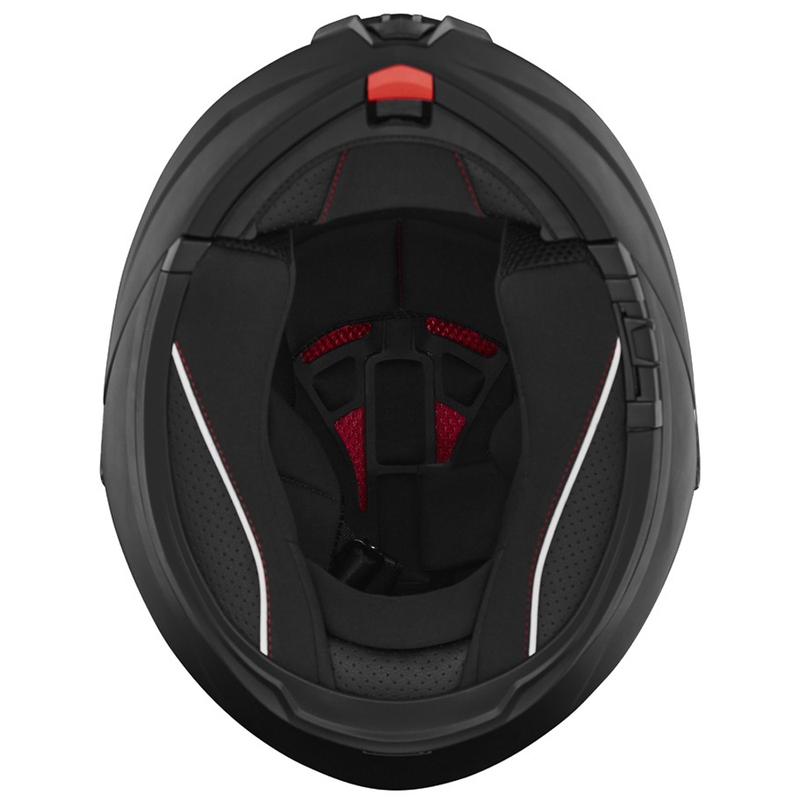 Casco moto flip-up NOX N968 nero opaco