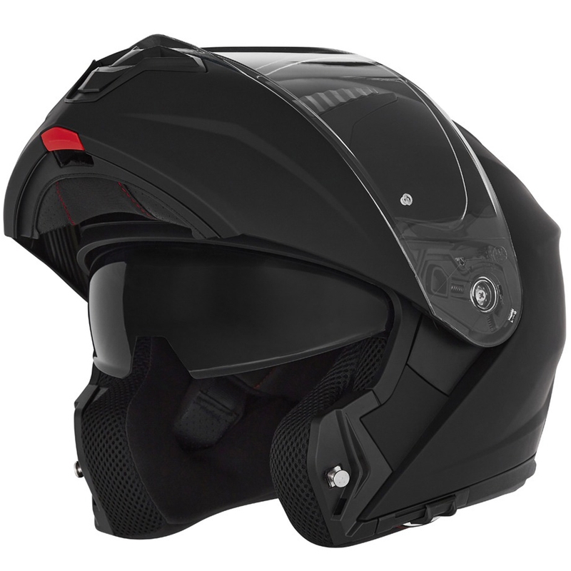 Casco moto flip-up NOX N968 nero opaco
