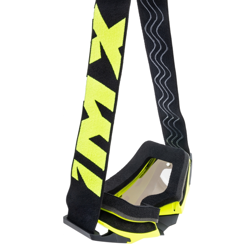 Occhiali da motocross iMX Sand giallo-nero con plexiglass iridium
