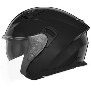 Casco da moto NOX N130 jet nero