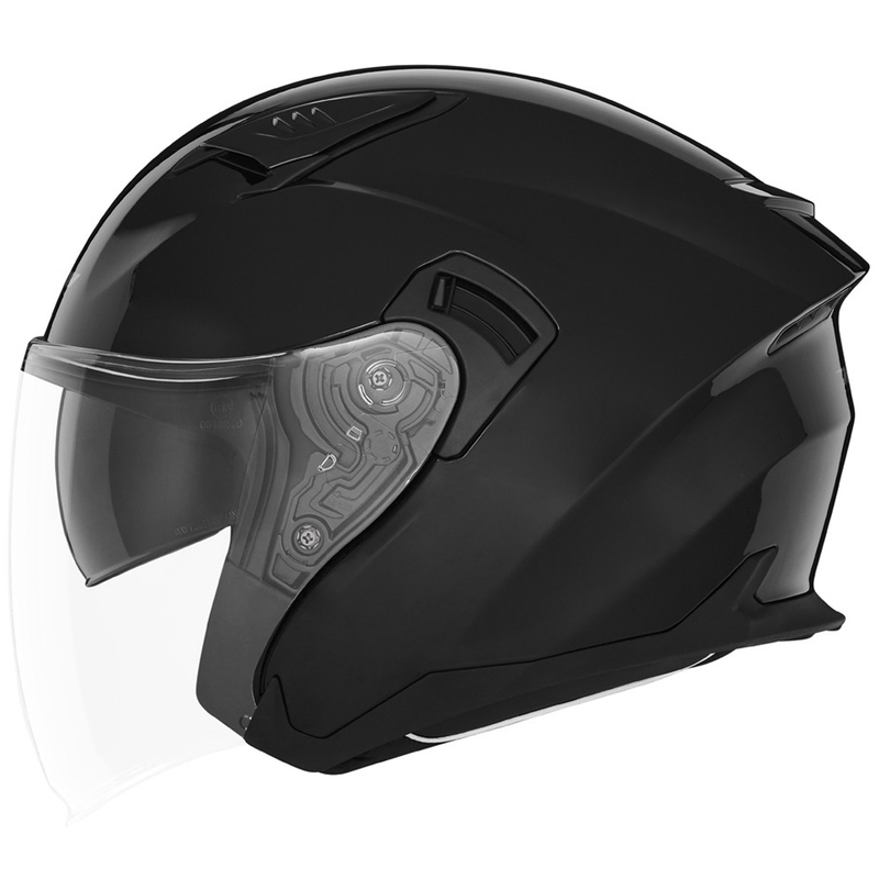 Casco da moto NOX N130 jet nero