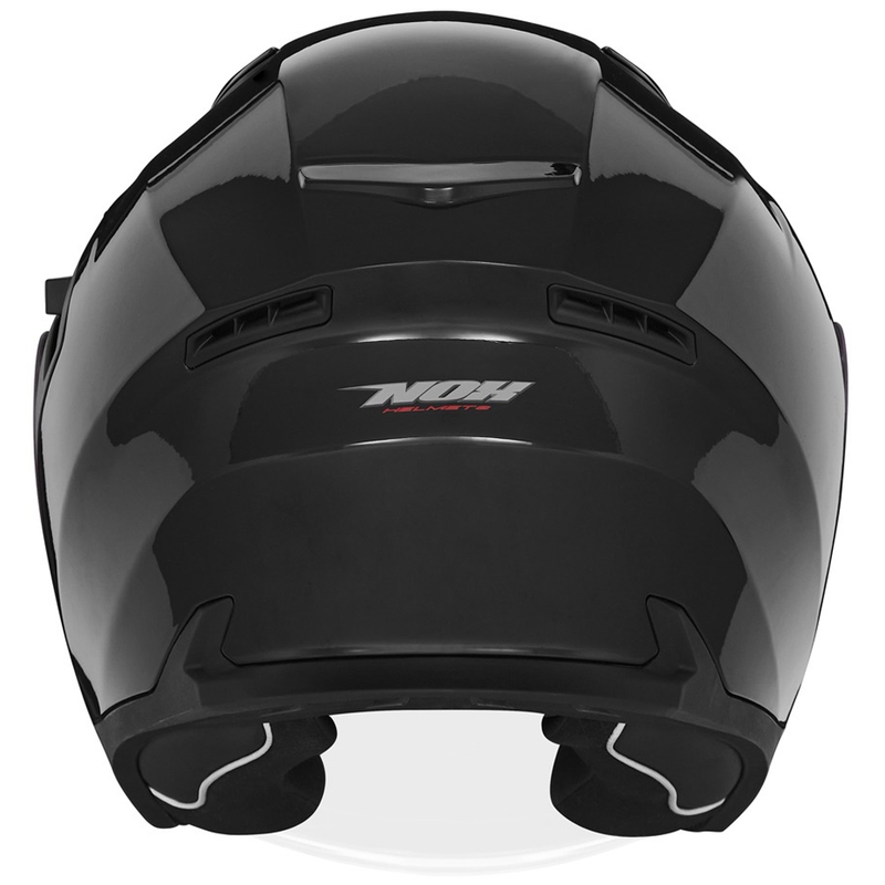 Casco da moto NOX N130 jet nero