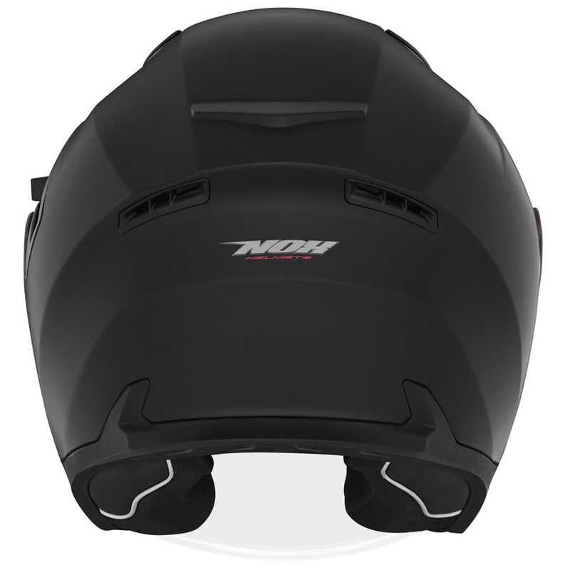 Casco moto jet NOX N130 nero opaco