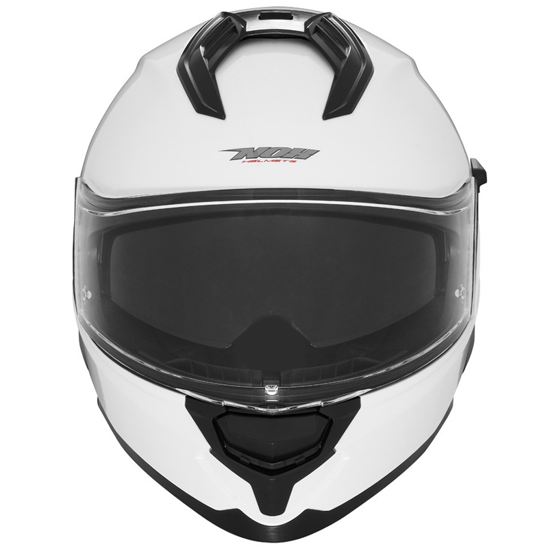 Casco integrale da moto NOX N304S bianco