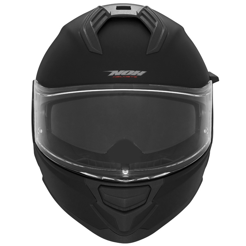 Casco integrale da moto NOX N304S nero opaco