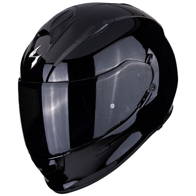 Casco integrale da moto Scorpion Exo-491 Solid nero lucido