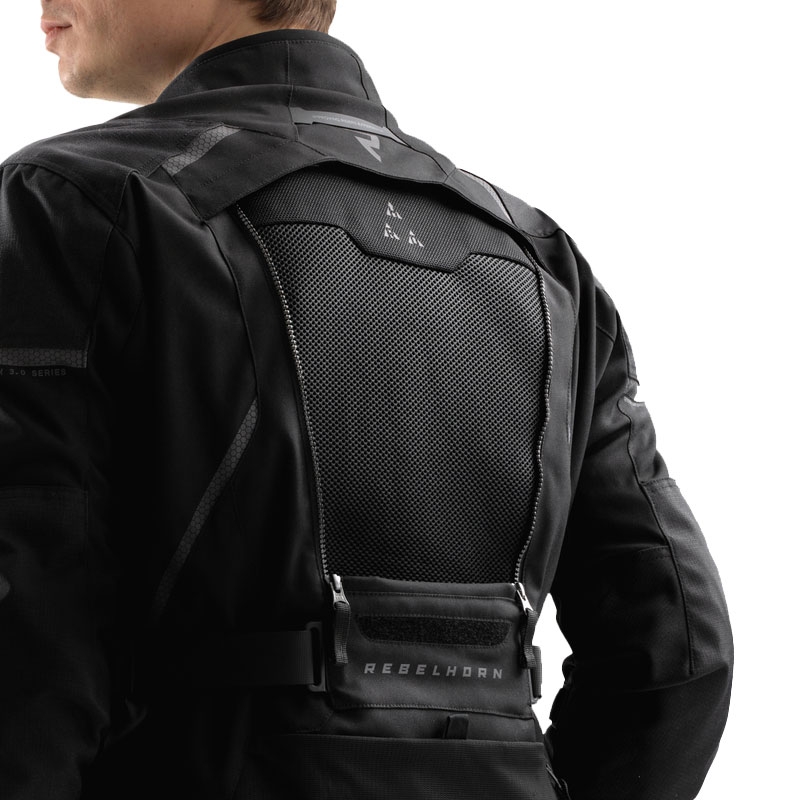 Giacca moto Rebelhorn Hardy 3.0 nera