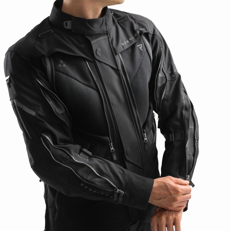 Giacca moto Rebelhorn Hardy 3.0 nera