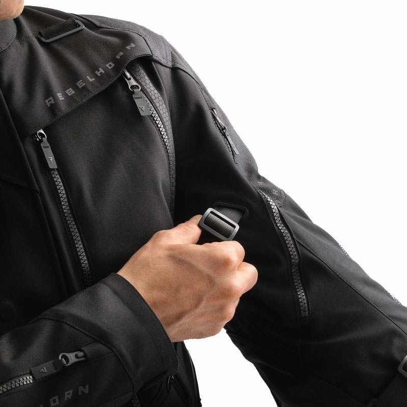 Giacca moto Rebelhorn Hardy 3.0 nera