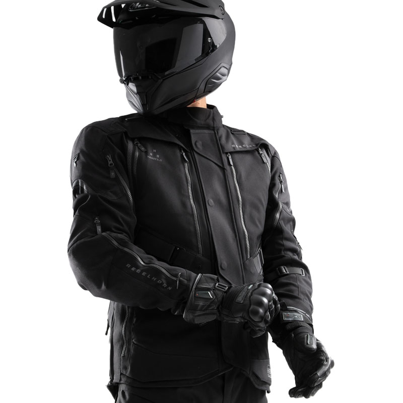 Giacca moto Rebelhorn Hardy 3.0 nera