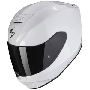 Casco integrale da moto Scorpion EXO-391 Bianco pieno