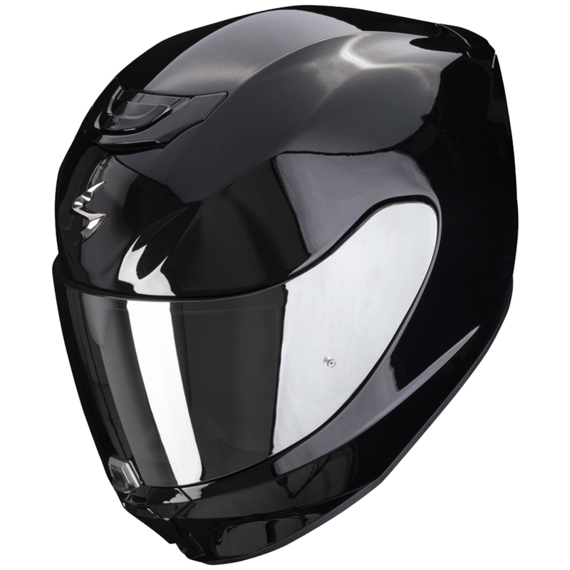 Casco moto integrale Scorpion EXO-391 Nero solido lucido