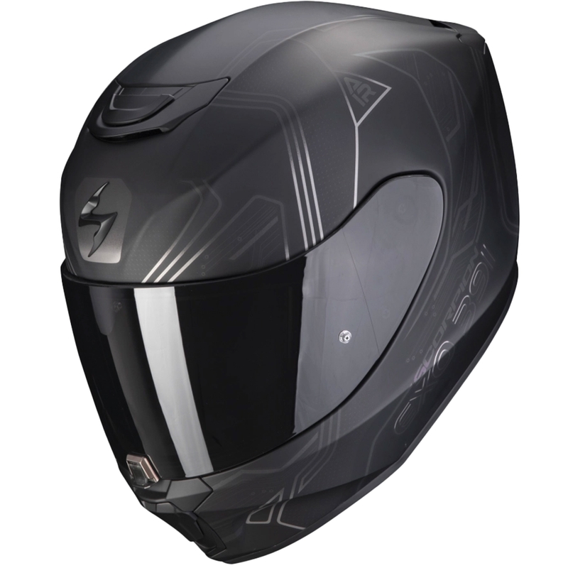 Casco moto integrale Scorpion EXO-391 Spada nero camaleonte opaco